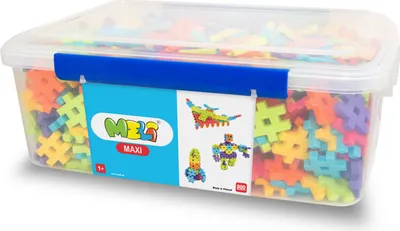 Produktbild von Meli Maxi Edu Konstruktionsbausteine-Set – 700 Elemente für Kindergruppen