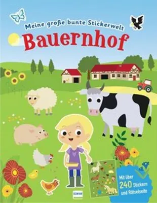 Immagine prodotto di Meine große bunte Stickerwelt - Bauernhof