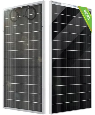 Productafbeelding van Bifacial Zonnepaneel - Zonnepaneel 195W - Monokristallijn Paneel - Zonnecollector - Zonnecelpaneel