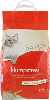 Produktbild von Jeden Tag Klumpstreu (10 kg) (1er Pack)