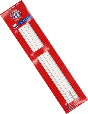 Produktbild von Pravítko BAYERN MNICHOV 30 cm aluminium