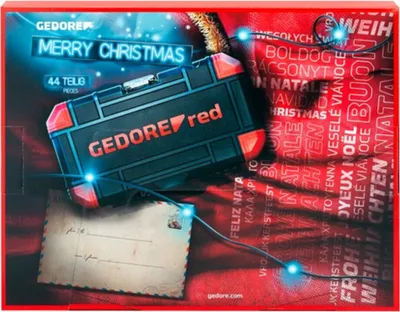Immagine prodotto di Calendario dell'Avvento rosso GEDORE 2023