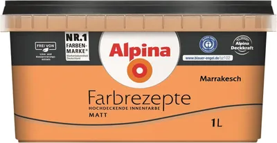 Produktbild von Alpina Farbrezepte Marrakesch matt 1 Liter