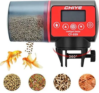 Produktbild von Automatische Aquariumfischfutterfeuerfeuchtigkeitsbeständige Elektro -Timer -Feiertagswochenende (rot)