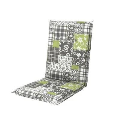 Produktbild von Stuhlauflage 110 x 48 x 6 cm 50 % Baumwolle, 50 % Polyester grau