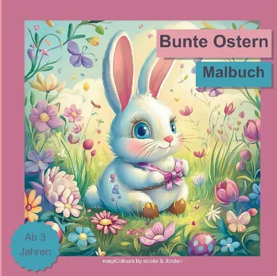 Produktbild von Bunte Ostern - Malbuch für Kinder