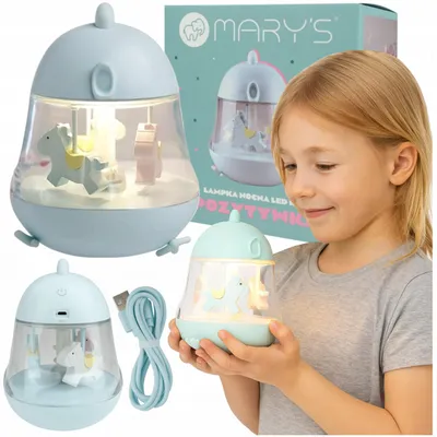Immagine prodotto di Carillon Di Maria Luce Notturna A Led Rgb Blu