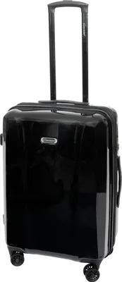 Produktbild von Reisekoffer BOWATEX mittelgroße 65cm auf 4 Rädern Koffer Trolley Schwarz Cavalet
