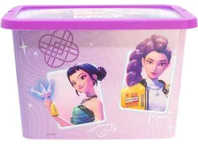 Productafbeelding van STOR opbergbox 7 liter, K-Pop: Lovkyn, paars