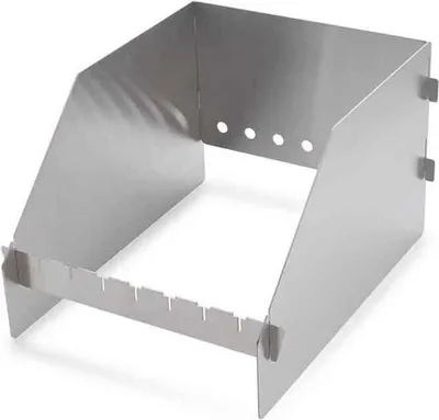 Produktbild von Windschild für Seitenbrenner der SANTOS S-Serie & E-Serie, Edelstahl