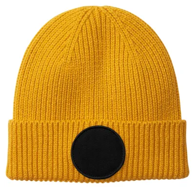 Image de Beechfield - Casquette « Fashion » avec écusson rond FK1749 (taille unique) (moutarde/noir)