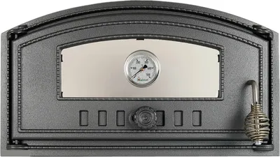 Produktbild von Sellon24® Backofentür aus Gusseisen Ofentür Pizzaofentür Steinofentür Brotofen H1007