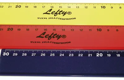 Produktbild von KUM® 201.22.29 Lineal Flexi-Lefty - 30 cm, sortiert