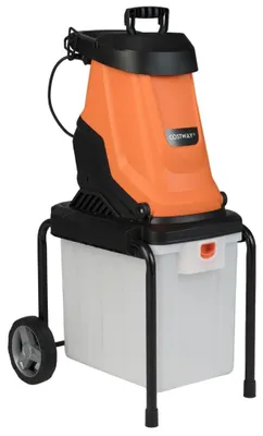 Produktbild von Elektrischer Holzhäcksler, 2800 W, 50-Liter-Auffangbehälter, 45 mm Kapazität