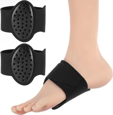 Produktbild von Chuanquan Fußgewölbestütze für Männer/Frauen bei Plantarfasziitis, verstellbare Einlagen zur Unterstützung der Plantarfaszie, Kompressionsstrümpfe und -manschetten bei Fußschmerzen und -beschwerden, Plattfüßen, Fersensporn, hohem Fußgewölbe und Fußheberschwäche
