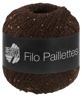 Produktbild von Lana Grossa - Filo Paillettes 0016 mokka
