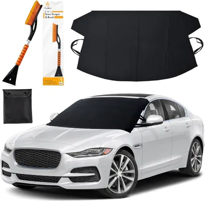 Productafbeelding van Snow Cover - Black (STD) with Snow Brush