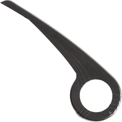 Produktbild von Hebie Kettenschutz CHAINGUARD 344, 1 Flügel, starr hebie Kunststoff bis 48 Zähne 1-fach schwarz
