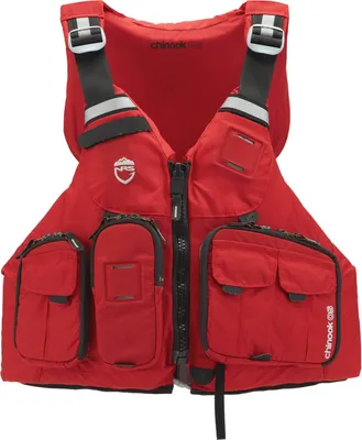 Produktbild von NRS Chinook OS Fishing PFD Angler-Schwimmweste Rot XS/M