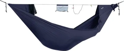Obrázek produktu pro Ticket To The Moon PRO HAMMOCK - Lightest Pro, Závěsná houpací síť, 100 kg, 1 člověk/lidí, Nylon, Modrá, Námořnická modrá, 1400 mm