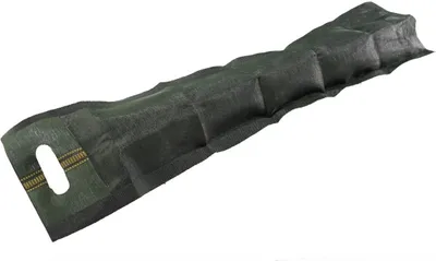 Produktbild von Masys Sandsack-Schlauch 100 x 25 cm grün verschließbar und Tragegriff