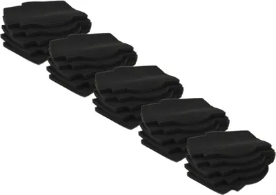 Produktbild von vhbw 25x Luftfilter Ersatz für Lunos 2/FSI-R, 39721 für Lüfter, Badlüfter, Ventilator, Lüftungsgerät - Schwarz
