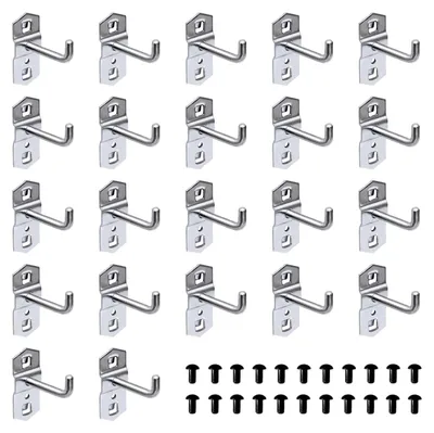 Produktbild von Solidchoice – Set aus 22 stabilen Wandhalterungen für Werkstatt und Garage