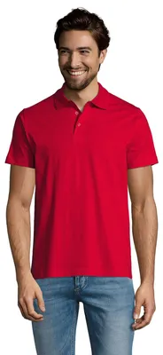 Obrázok produktu pre SOLS - Pánske polo tričko „Prescott“ LT2057 (XL) (červené)