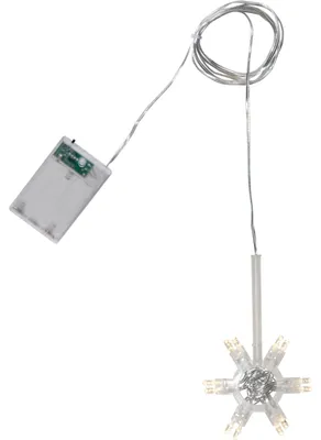 Produktbild von Lichterkette Star - Kunststoff - Transparent