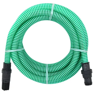 Immagine prodotto di Vidaxl -Saugschlauch mit PVC -Kopplungen 1.1 '' 7 m PVC Grün