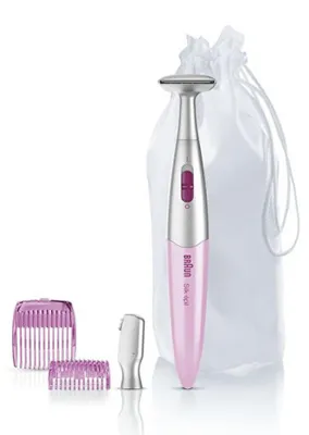 Produktbild von Braun Silk-épil Bikini Styler FG1100, AAA, Weiß, Silber