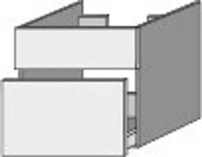 Produktbild von SANIPA P34111T Waschtischunterbau mit Auszügen