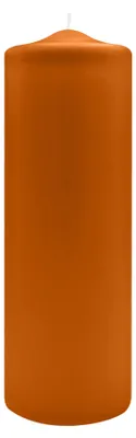 Produktbild von Spitzkopf Stumpen Kerzen Cotto 30 x Ø 9 cm, 6 Stück