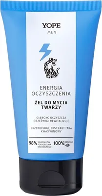 Obrázok produktu pre Yope Men Wood Żel do mycia twarzy dla mężczyzn, 150ml
