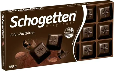 Produktbild von Schogetten Schokolade Edel-Zartbitter 100g