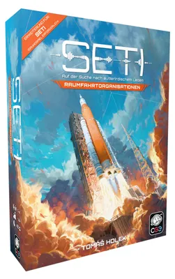 Produktbild von CGE Czech Games Edition SETI: Raumfahrtorganisationen - Brettspiel-Erweiterung i