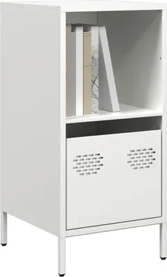 Zdjęcie produktu dla vidaXL Kredens biały 35x39x73,5 cm Stal walcowana na zimno