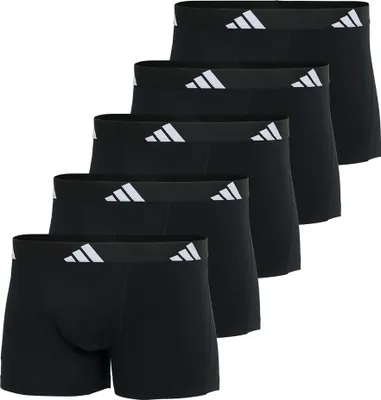 Produktbild von Adidas 5er-Pack Active Flex Baumwoll-Boxershorts, Schwarz XL