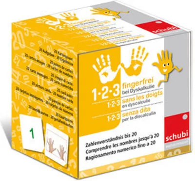 Produktbild von 1-2-3 fingerfrei bei Dyskalkulie 1