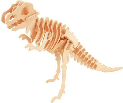 Produktbild von Gepettos Werkstatt – 3D-Holzbausatz – Tyrannosaurus