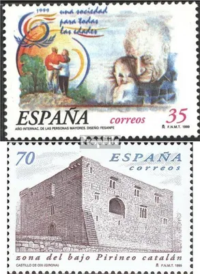 Produktbild von Briefmarken Spanien 1999 Mi 3493,3494 (kompl.Ausg.) postfrisch Seniorenjahr