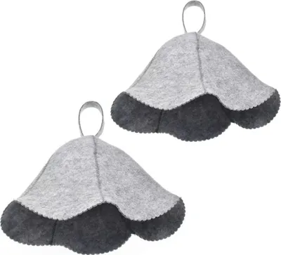Produktbild von 2x czapka do sauny czapka do sauny czapka do sauny filcowa czapka