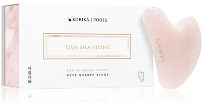 Produktbild von Gua Sha Massagestein aus Rosenquarz ( Gua Sha Stone)