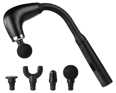 Produktbild von Massagegerät, 9 einstellbare Modi, USB-Ladung, schwarz