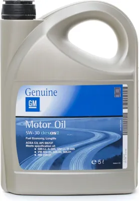 Produktbild von Original OPEL GM Öl DEXOS2™ SUPER SYNTHETIC 5W-30 5 Liter Motoröl Synthetisch VW 502 00 VW 505 00 VW 505 01 MB 229.51 GM LL-A-025 GM LL-B-025