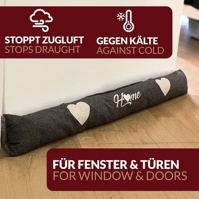 Produktbild von Famanu Türdichtung Zugluftstopper - Energiesparend, waschbar, einfache Montage