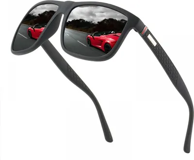Produktbild von Polarisierte Sonnenbrille Herren Leichte Rahmen Schutz Quadrat Sonnenbrille