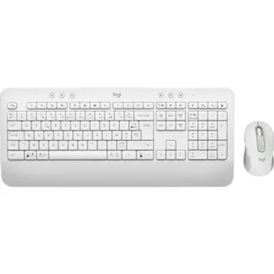 Produktbild von Logitech Signature MK650 Combo for Business - Tastatur-und-Maus-Set - kabellos - Bluetooth LE - AZERTY - Französisch - Off-White