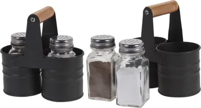 Produktbild von Hervorragender Salz- und Pfefferstreuer aus Haushaltswaren mit Halterung