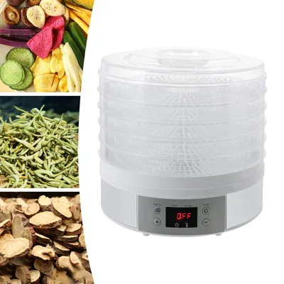 Produktbild von Multifunktionstrockner, Lebensmittel-Dehydrator-Maschine, elektrischer Theken-Dehydrator mit Zeitschaltuhr für Lebensmittel